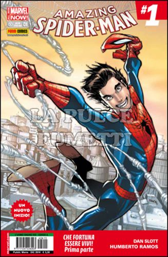 UOMO RAGNO #   615 - AMAZING SPIDER-MAN 1 - COVER A - ALL-NEW MARVEL NOW!